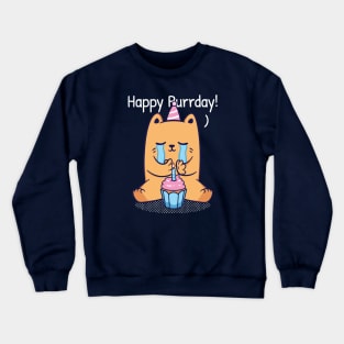 Happy Purrday! Crewneck Sweatshirt